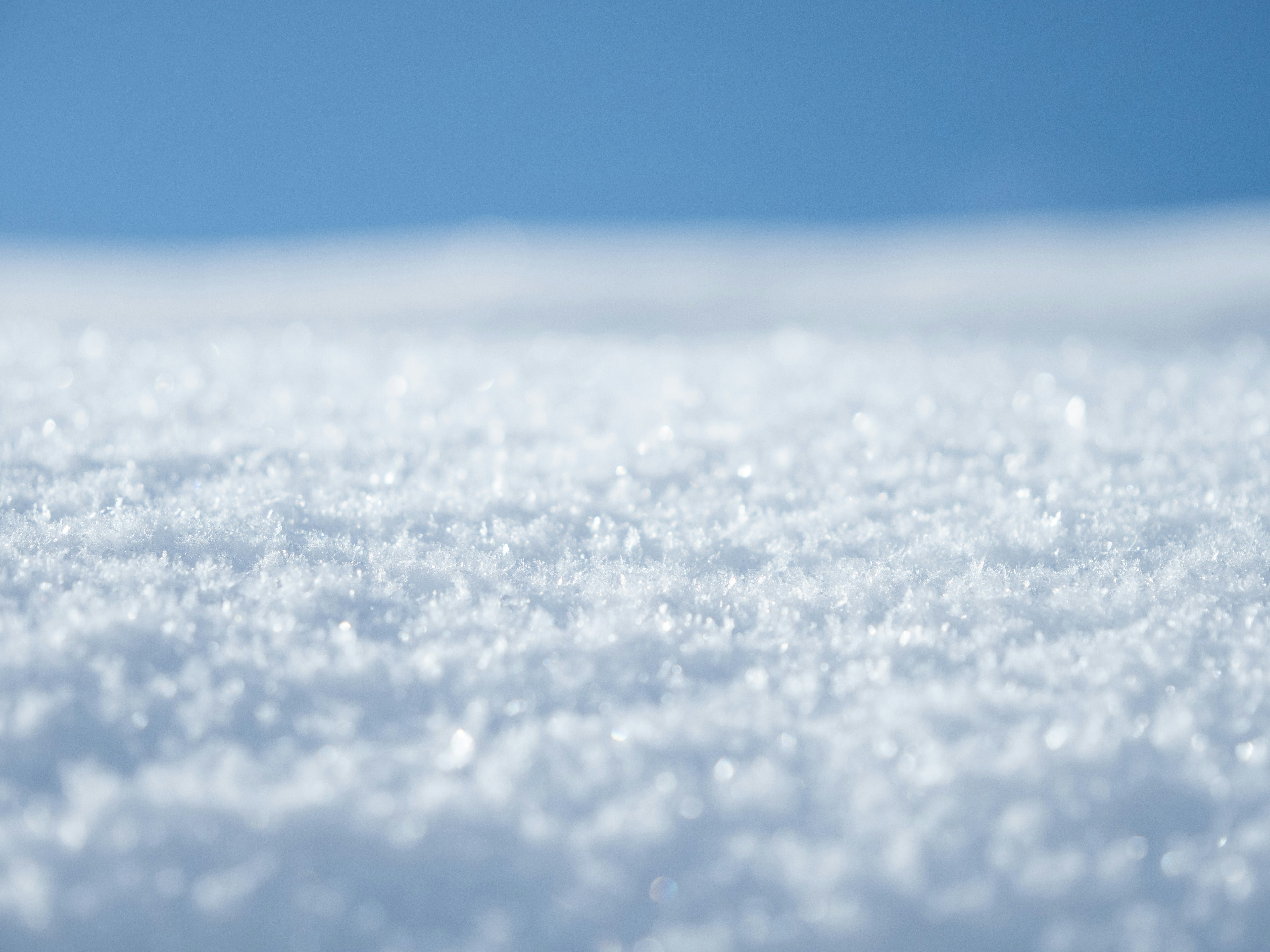 雪化粧の庭に面した露天風呂から湯けむりが立ち上る情景